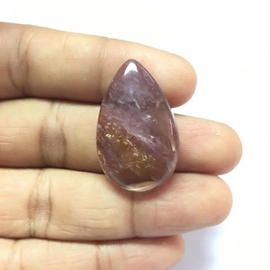 Cabujón de Ametrina Natural, Bicolor, Amatista, Cuarzo Citrino, en Formas Ovalada, Pera, Redonda y Cojín, Gema Suelta para Joyería - Product Image 2