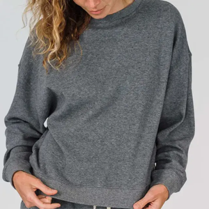 Sudadera Personalizada con Bordado de Alta Calidad, Estilo Holgado, para Mujer, de Forro Polar, Cuello Redondo, Unisex, de Alta Calidad - Product Image 5