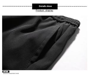 Pantalones Deportivos de Chándal Impermeables de Alta Calidad para Hombre, Estilo Cargo, con Cordón Ajustable, de Lona, para Venta al por Mayor - Product Image 6