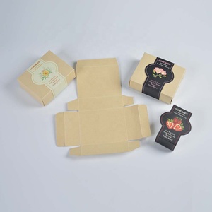 Éponge de boîte en papier kraft naturel recyclé de qualité supérieure imprimée sur mesure <span class=keywords><strong>pour</strong></span> savon <span class=keywords><strong>maison</strong></span> bijoux accessoires carton écologique - Product Image 6