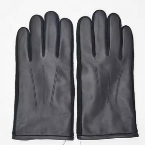 Gants unisexe en cuir de mouton véritable Hiver Chaud Ecran tactile Cyclisme & Extérieur Usage quotidien Haute qualité du Pakistan - Product Image 5