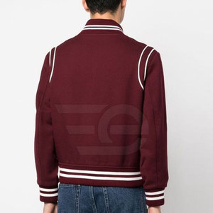 Men <b>Letterman</b> <b>Jacket</b> Classic Casual Street Fashion Athletic Inspired Everyday Style Durable Fabric Men <b>Letterman</b> <b>Jacket</b> - Product Image 4