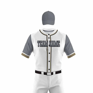 Maillots de baseball haut de gamme personnalisés avec nom et numéro d'équipe, sublimation intégrale, séchage rapide, respirants, uniformes pour équipes - Product Image 5