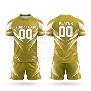 Ensembles en gros personnalisés imprimés grande taille 100 % polyester séchage rapide respirant antibactérien Nouvelle Arrivée - Product Image 4