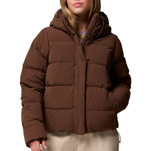 High Quality Designer Brands Casual Winter Puffer Jacket for Women Breathable Waterproof Reversible Cotton Filled Zipper - Product Image 5