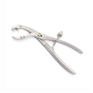 Pinces orthopédiques auto-centrantes Verbrugge avec verrouillage rapide, instrument chirurgical manuel en acier inoxydable - Product Image 1