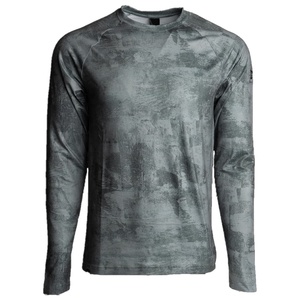 Men's Full Sleeve Camouflage Hunting <b>Shirt</b> Moisture-Wicking Polyester Spandex Top Autumn Outdoor Wear - Product Image 5