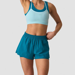 <b>Women</b> Plus Size Side Pockets Design <b>Shorts</b> Plus Size Summer Wear Breathable <b>Sweat</b> Wicking Yoga Athletic Activewear <b>Shorts</b> - Product Image 3