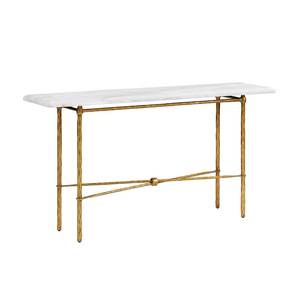 Trending Wooden Console <b>Table</b> With Marble Top Mid Century Hallway Entryway Sofa <b>Table</b> For Hotel Villa Home Decor Premium Designs - Product Image 2