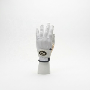 Gants de sport ODM personnalisés pour adultes, pour pickleball, blancs, à doigts entiers, antidérapants, motif uni, respirants, en polyester/coton, à enfiler - Product Image 6