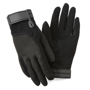High Quality Custom Men's Horse Riding Gloves <b>Equestrian</b> Synthetic Leather Gloves with Anti-Split Feature for Horse Riding - Product Image 6