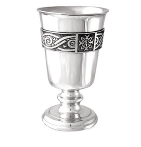 Silver Metal Drinkware Top Selling Metal Goblet Classic Stylish Goblet Glossy Silver Finished Metal Chalice Barware Supply - Product Image 6