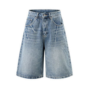 Vintage Street Mens Denim <b>Shorts</b> Suitable For Urban Looks And Summer Styling - Product Image 3