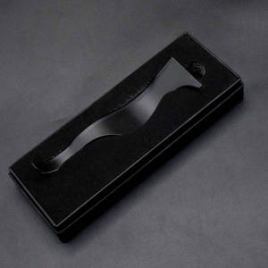 Navaja de Afeitar Profesional Desechable de Acero Inoxidable Curvada con Hoja Única para Barbería, Diseño Personalizado e Impresión de Logotipo - Product Image 3