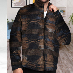 High Quality <b>Warm</b> Fleece Winter Jacket New Design Zip up Lightweight Windproof Polar Fleece Jackets - Product Image 5
