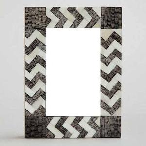 Cadre photo en corne naturelle Eco mAterials avec design à rayures de corne, pour la maison, l'hôtel et le bureau, au meilleur prix - Product Image 6