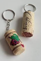 Porte-clés en plastique pour bouchon de bouteille - Cadeau pour les amateurs de vin - Outil de bar