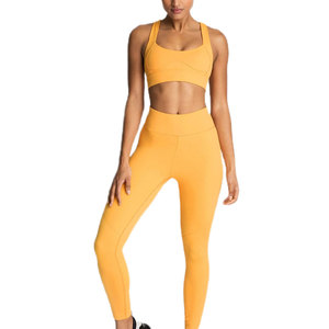 ชุดโยคะผู้หญิงสไตล์ล่าสุด MOQ ต่ำ ขายตรงจากโรงงาน ชุดโยคะคุณภาพสูง - Product Image 1