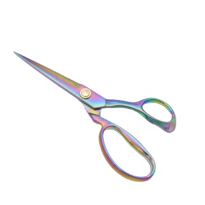 Ciseaux de tailleur 10'' en acier inoxydable avec revêtement en titane, ciseaux de couture professionnels en acier inoxydable pour la coupe des tissus - Product Image 4