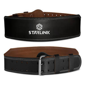 Cinturón de Levantamiento de Pesas de Cuero de Alta Calidad para Gimnasio y Fitness, Color Personalizado de Fábrica - Product Image 1