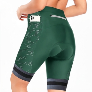 Pantalones Cortos de Ciclismo de Verano para Mujer, Transpirables, de Secado Rápido, Acolchados, Resistentes al Desgaste, de Spandex y Poliéster, para MTB y Carretera - Product Image 2