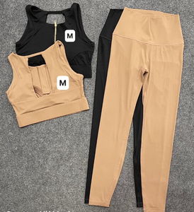 Best Seller - Wholesale <b>Yoga</b> <b>Set</b> for Workout - Top and Pants Export USA,EU Market- Spandex Polyester <b>Yoga</b> Pant - Product Image 6