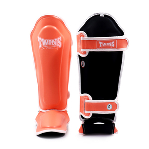 Protector de Piernas de Cuero con Logotipo Personalizado de Alta Calidad, Protectores de Pies para Muay Thai, Artes Marciales, Kickboxing, Protector de Espinillas de Boxeo 2026 - Product Image 1
