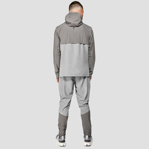 Vintage Men's Outdoor Running Fitness Hooded Drawstring Zipper <b>Patchwork</b> Casual <b>Jacket</b> Leopard Pattern 100% Nylon Full Length - Product Image 5