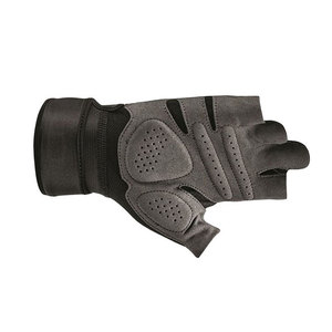 Gants de fitness demi-doigts en maille respirante avec sangle de poignet réglable pour la musculation unisexe - Product Image 5