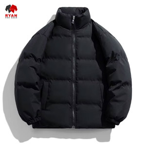 เสื้อแจ็คเก็ตพัฟเฟอร์คุณภาพสูงแบบกำหนดเองสำหรับผู้ชาย ผู้ใหญ่ และเด็ก  โลโก้แบบกำหนดเอง ดีไซน์ ODM ลายเรียบ - Product Image 5