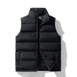 Chaqueta de chaleco para hombre 2024, chaqueta cálida sin mangas para otoño e invierno, chaleco informal con cuello levantado, chaleco deportivo de alta calidad para hombre - Product Image 6
