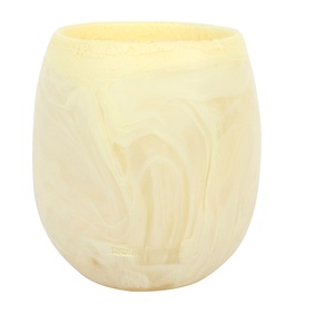 Verre à boire en résine élégant et classique, fabriqué à la main, finition lisse, durable, léger, empilable, écologique, pour un usage quotidien et les fêtes - Product Image 4