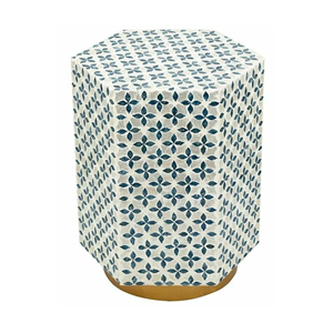 Artisan Masterpiece: Hand-Inlay Mother of Pearl Side <b>Table</b>, Premium Craftsmanship End <b>Table</b>, Exclusive Wholesale from Vietnam - Product Image 1