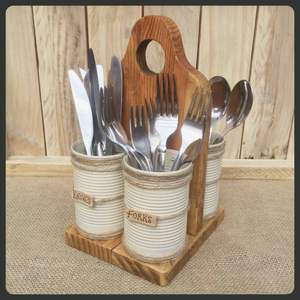 Elegante Portacubiertos de Madera Natural para la Mesa de Comedor, Creando una Experiencia Cálida y Acogedora - Product Image 6