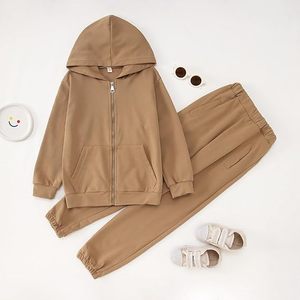 Conjunto Deportivo Informal para Gimnasio y Entrenamiento, Chaqueta con Capucha y Pantalones Deportivos, Fabricante OEM ODM - Product Image 4