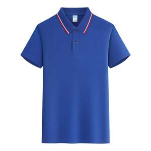 Camisa OEM 100% Algodón para las Cuatro Estaciones, Manga Corta, Transpirable, con Solapas, para Golf y Deportes, Duradera, Tallas Grandes, Tejida - Product Image 1