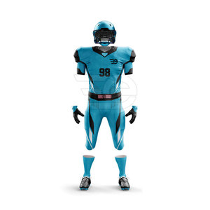 Uniforme de Fútbol Americano de Secado Rápido y Alta Calidad, Diseño de Color Personalizable, Cómodo y Transpirable para Prácticas y Partidos de Equipo, OEM - Product Image 2