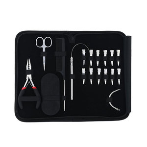 Outils et kits professionnels en acier inoxydable pour extensions de cheveux, perruques en dentelle, état neuf, style tendance, vente chaude, kit d'outils pour extensions de cheveux à bandes adhésives - Product Image 1