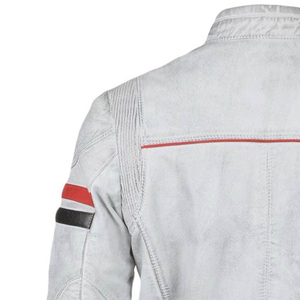 Vestes en cuir pour hommes, design personnalisé, prix de gros, meilleure qualité, vente chaude, vestes en cuir pour motards professionnels - Product Image 6