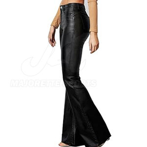 Pantalons en cuir pour femmes de haute qualité, cuir souple, matière confortable et durable, design élégant pour une utilisation en extérieur - Product Image 2