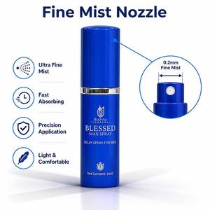 Enhanced version Blessed Max Herbal Spray for Men Blue Bottle Fast Acting Stamina Endurance Support 10ml <b>Box</b> Pack - Product Image 3