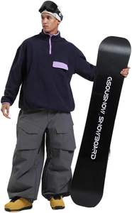 Pantalones de nieve con descuento en oferta, pantalones de esquí cargo baratos al por mayor para hombre y mujer, impermeables, transpirables, para clima frío. - Product Image 2