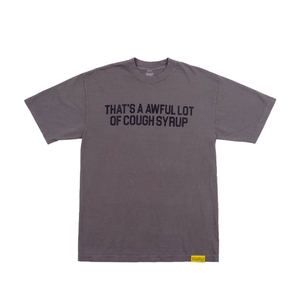 T-shirt streetwear pour homme, haute qualité, 100% coton, très grande taille, motif 'sirop contre la toux pour homme'. - Product Image 3