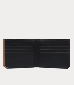 High Quality Lightweight Men's Fashion Designer Premium Open Card Holder Leather <b>Wallet</b> Custom Logo <b>RFID</b> <b>Blocking</b> Short - Product Image 2