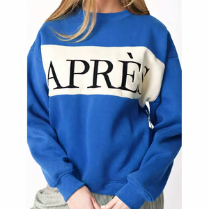 Suéter informal de punto suave para mujer, de manga larga, holgado, cálido y cómodo, con insignia, perfecto para el día a día en invierno. - Product Image 3