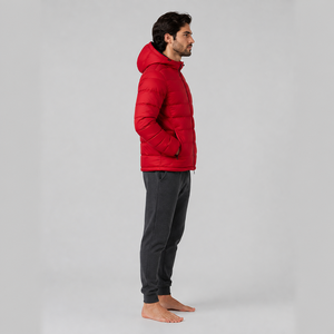 2026 Wholesale <b>Cheap</b> Price Winter Casual Full Sleeves Premium Quality Breathable Quick Dry Men <b>Puffer</b> <b>Jacket</b> with Custom Logo - Product Image 2