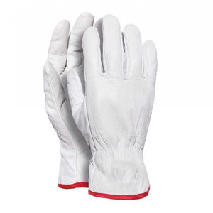 Guantes de Trabajo de Seguridad de Cuero con Logotipo Personalizable, Nuevo Estilo, Resistentes al Aceite, Anti-químicos, Antideslizantes, Duraderos, Antiestáticos, Sin Silicona - Product Image 5