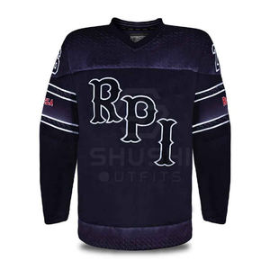 Maillot de hockey sur glace OEM ODM de haute qualité, maillot de hockey sur glace personnalisé avec logo, maillot de hockey sur glace pour homme de la meilleure qualité - Product Image 5