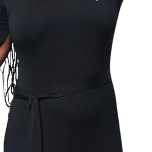Robe élégante à manches cape pour femme, robe mi-longue fluide à superposition, col rond, pour soirée formelle, mariage, cocktail, vêtements de mode pour femmes - Product Image 5