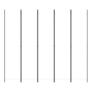 ฉากกั้นห้องผ้าสีขาว 5 แผง ขนาด 98.4"x86.6" ผลิตภัณฑ์ฉากกั้นและฉากแบ่งห้อง - Product Image 3